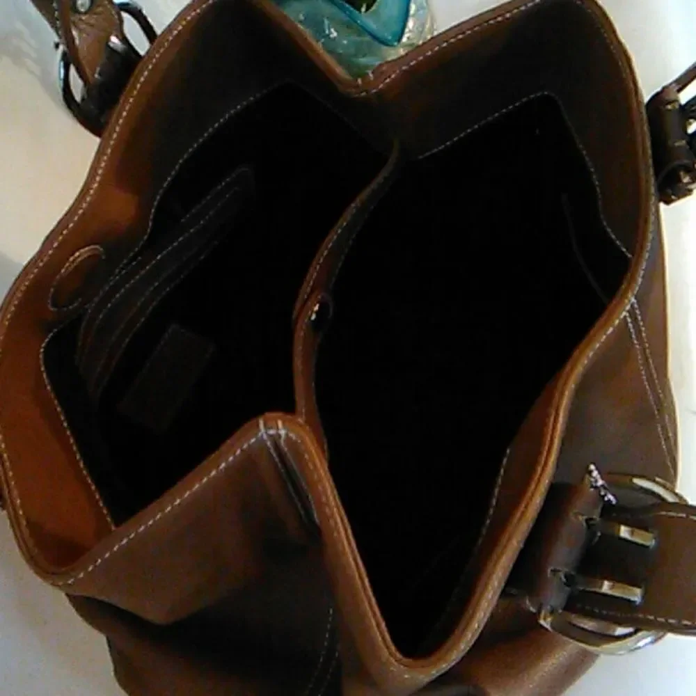 Tignanello Luggage Tan Satchel